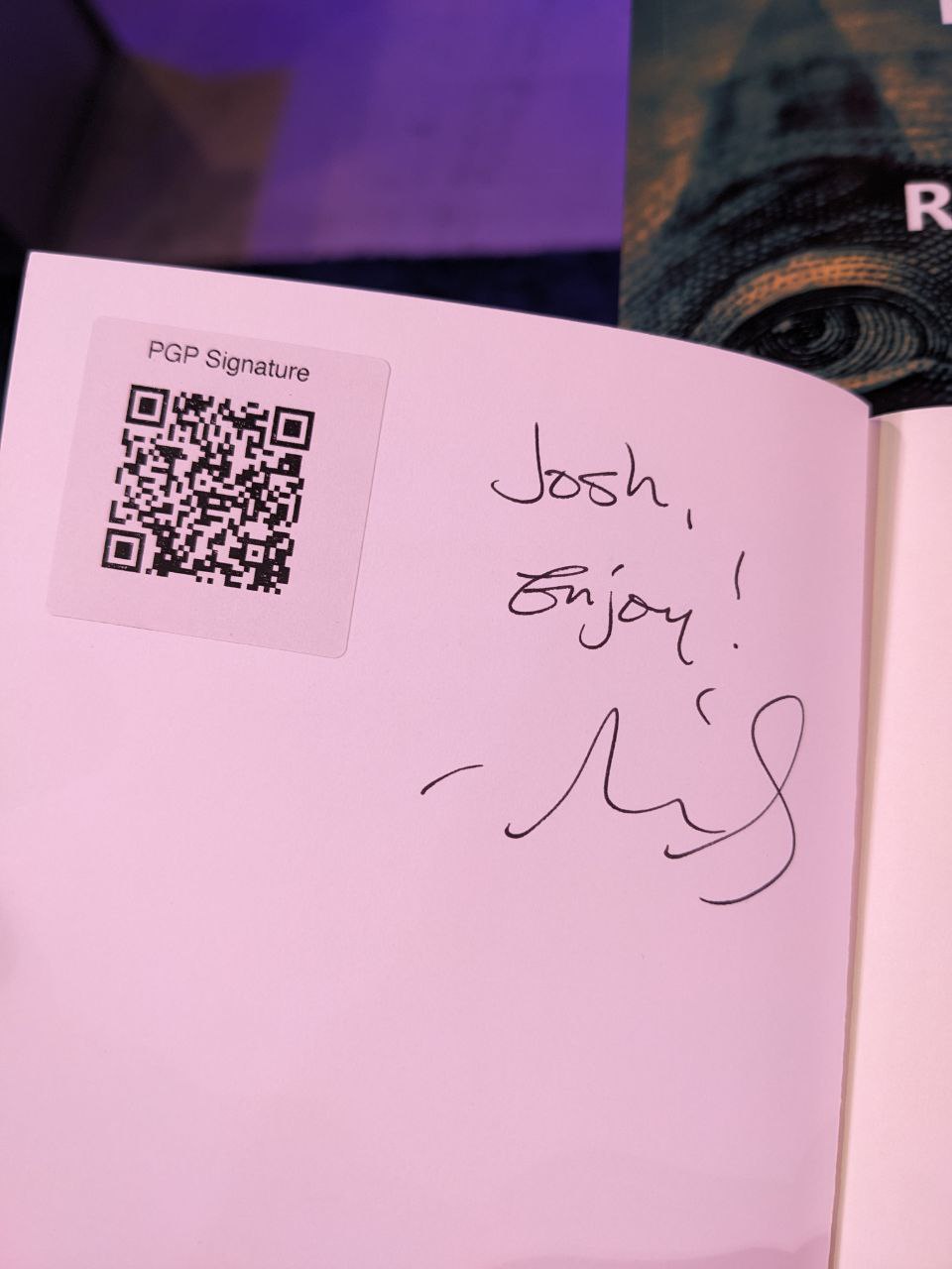 Signed autograph 7ababb12869db9f8