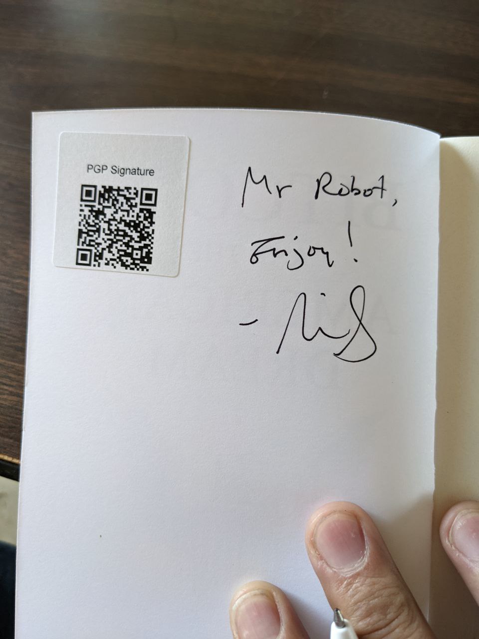 Signed autograph 7b93b3b0955c5ac5