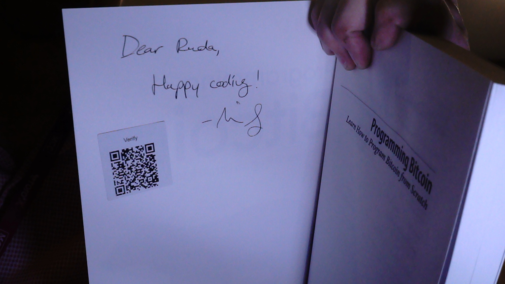 Signed autograph 7b97f9cdb0ac2bee