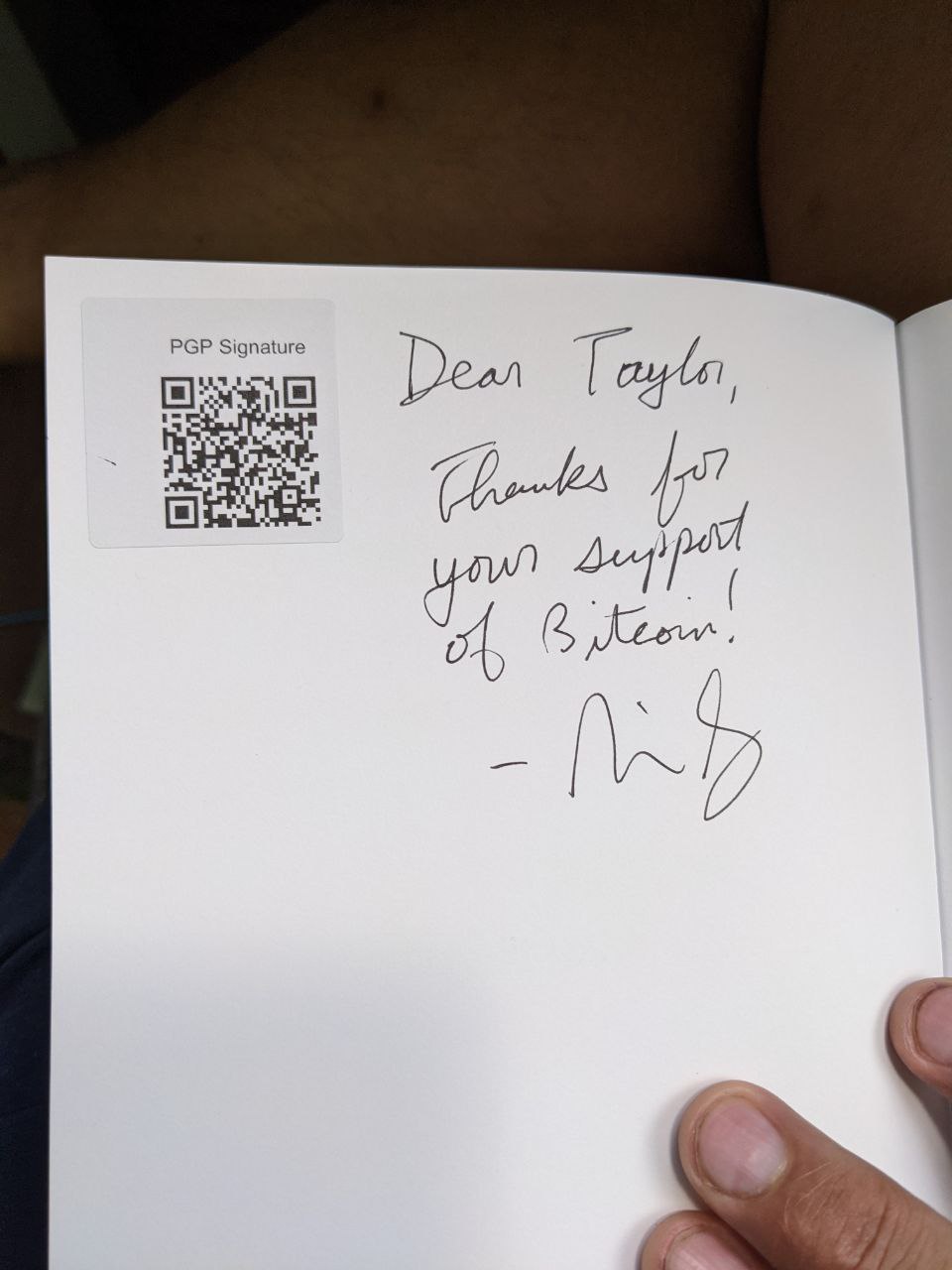 Signed autograph 7f4ae3e5cb069b67