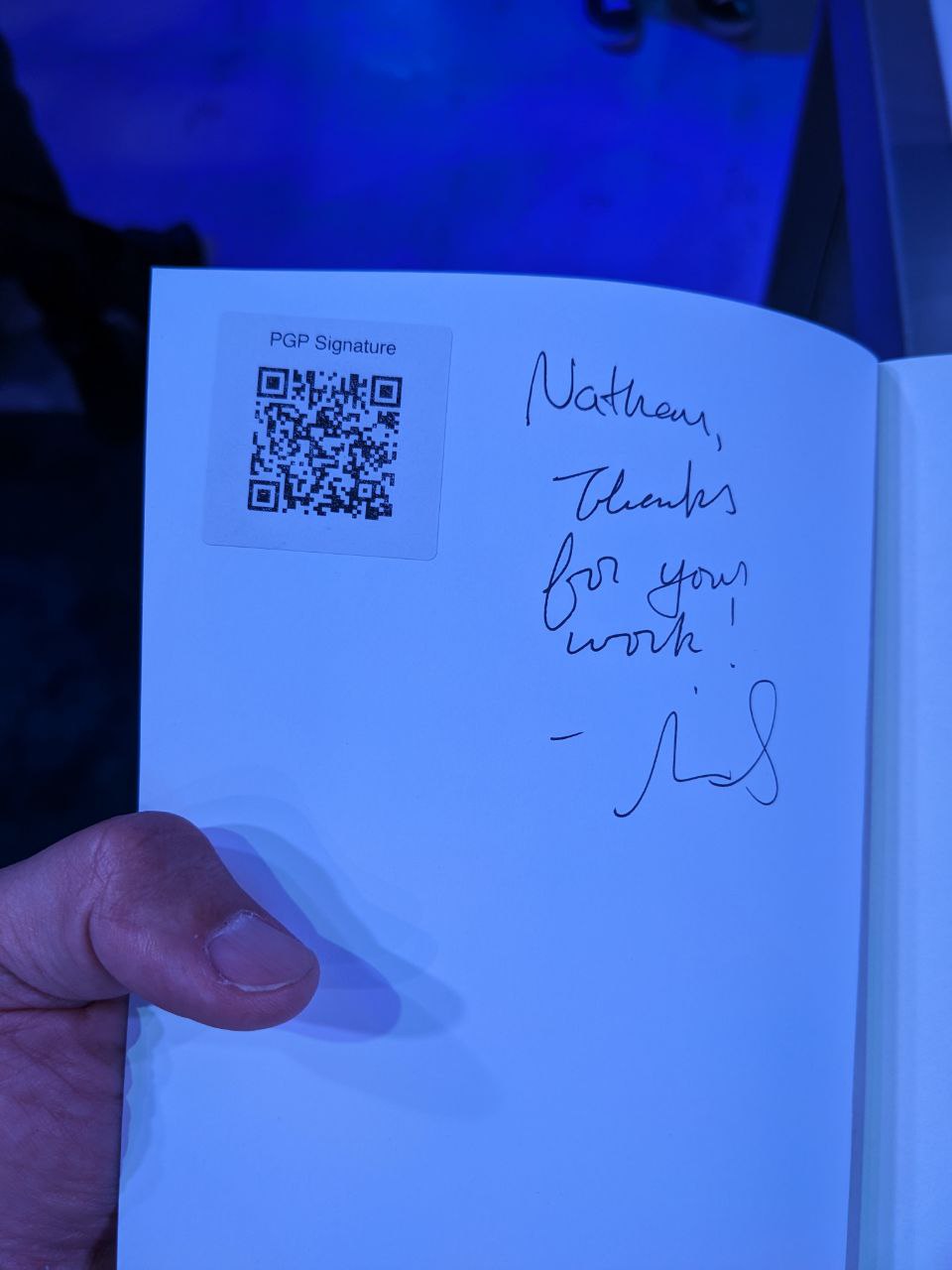 Signed autograph 81982169248ad55c