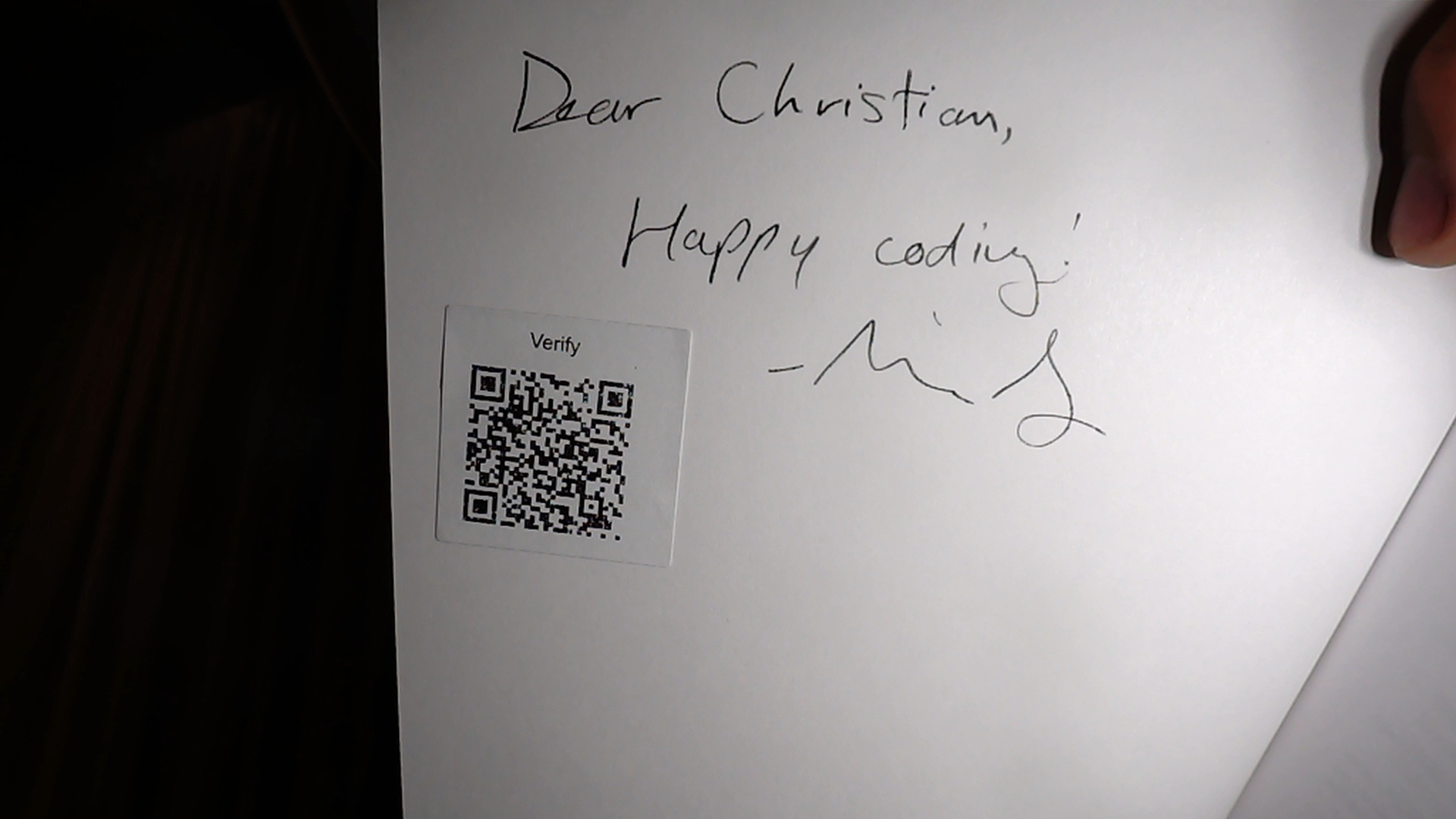 Signed autograph 835543df371d5db2