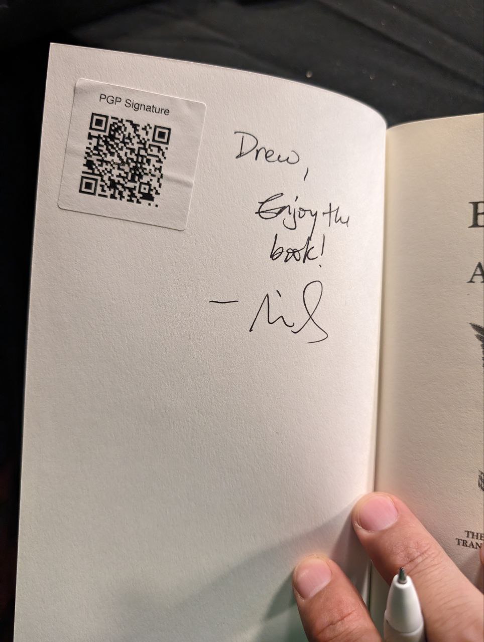 Signed autograph 842189da829e28cc