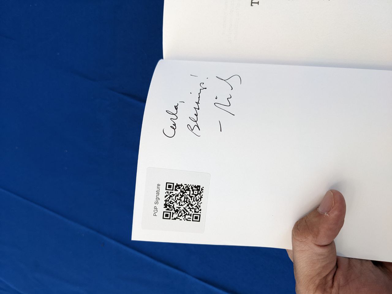 Signed autograph 84813d8e666f1aff