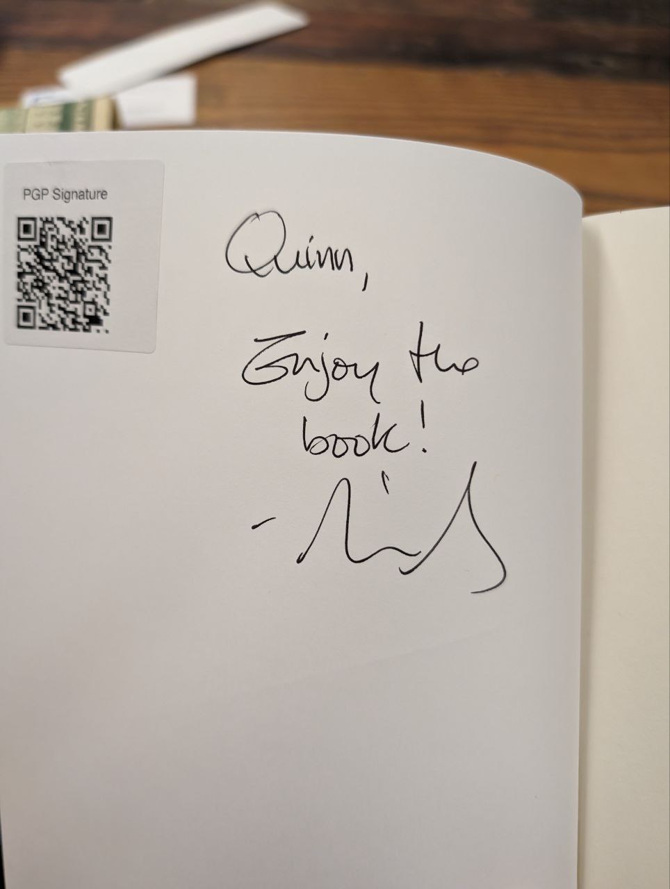 Signed autograph 84816ad8a5a07513