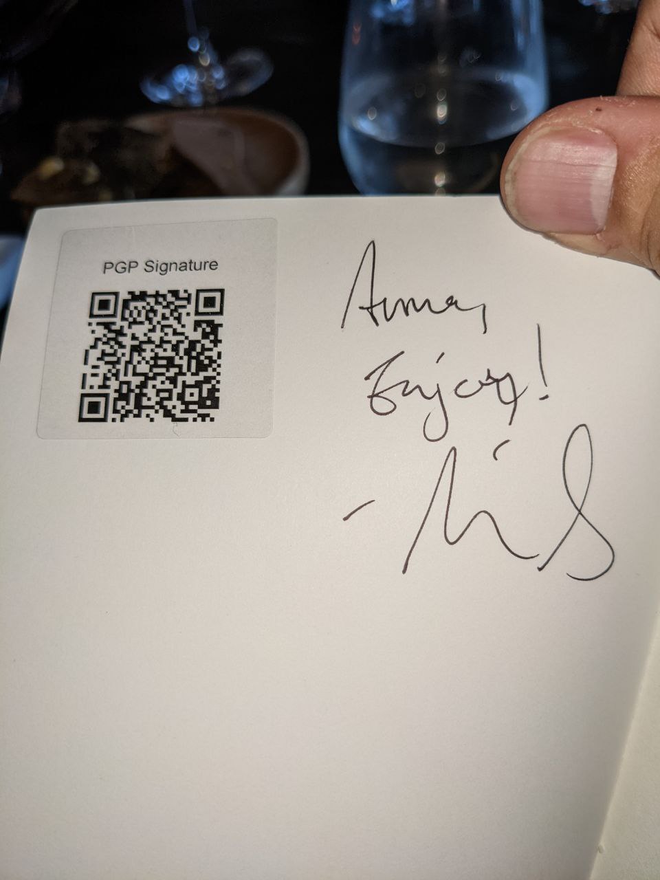 Signed autograph 85aa1ea9105c2c2a