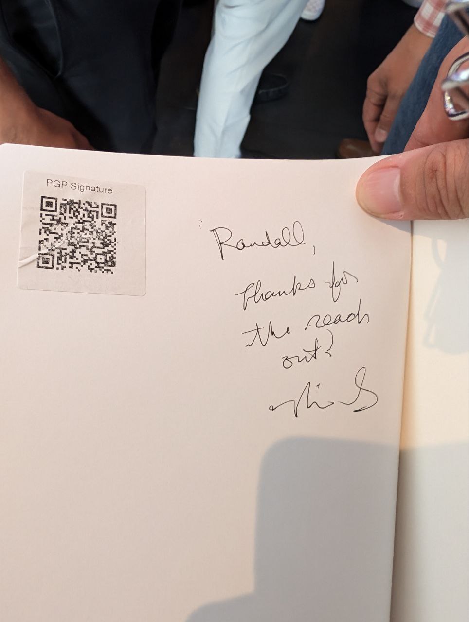 Signed autograph 8b870015c901beab