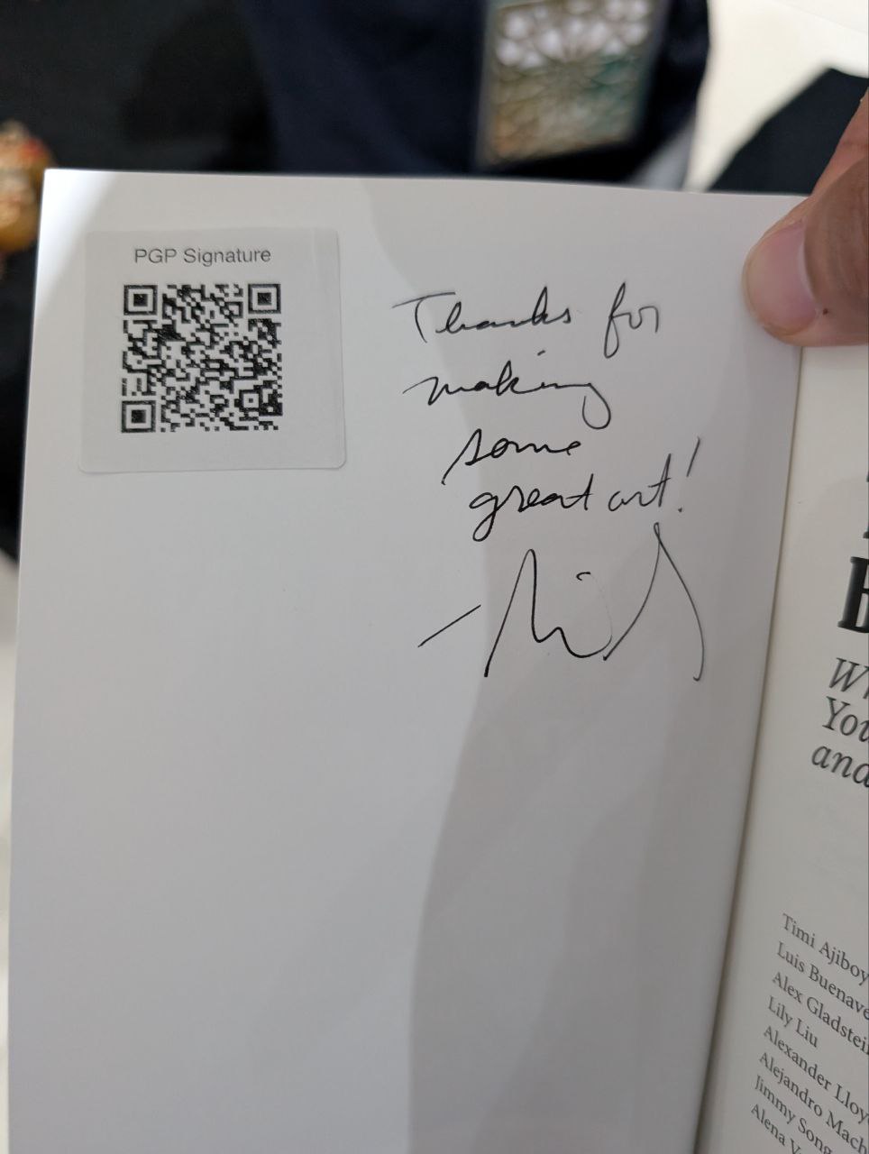 Signed autograph 8c1e422298954142