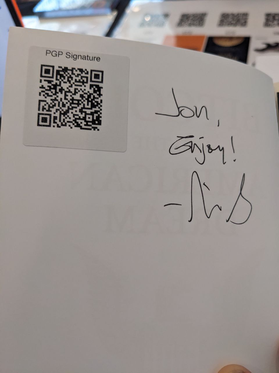 Signed autograph 8e3c7242f97b069d