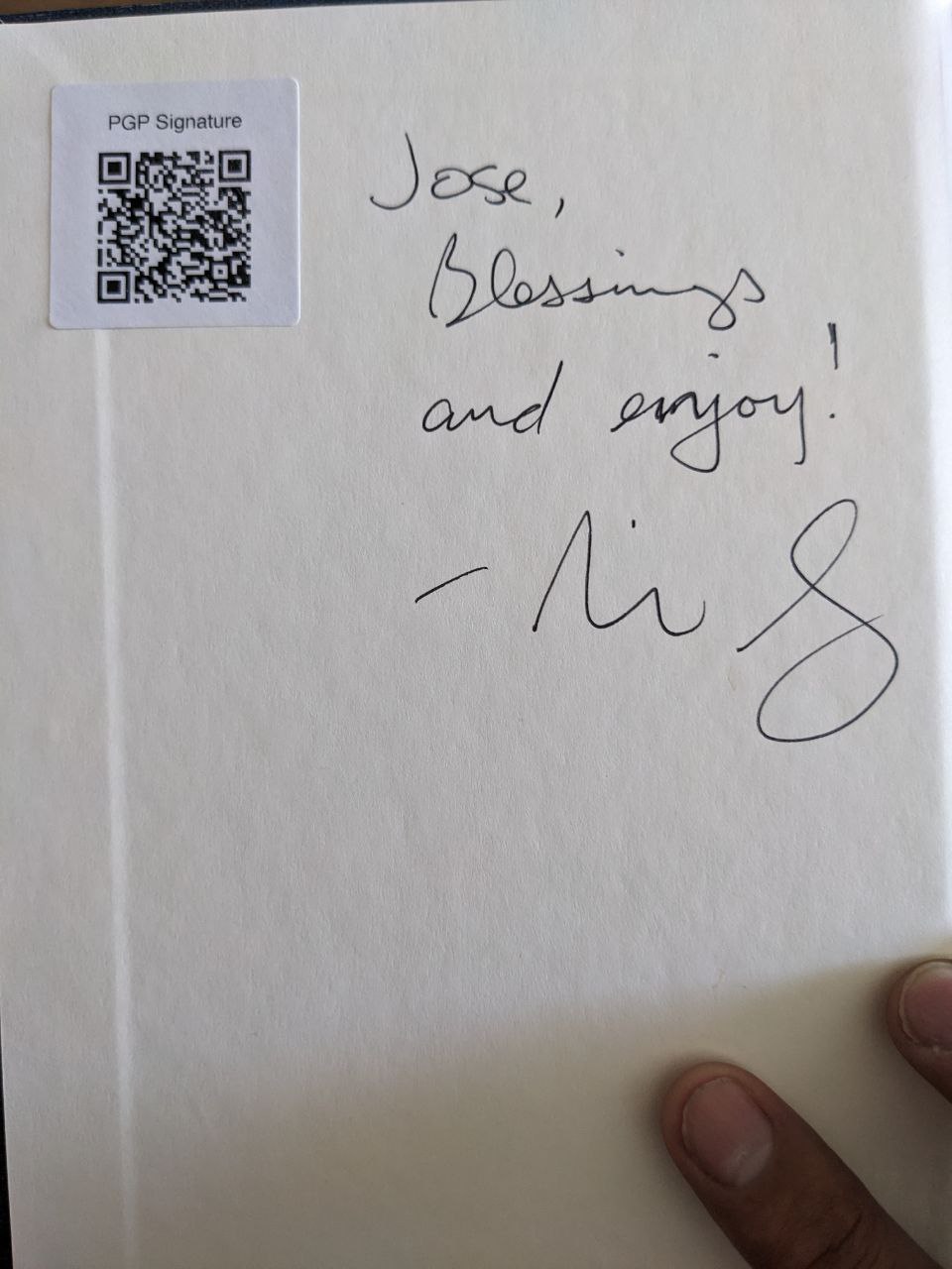 Signed autograph 91c36306ecd56776