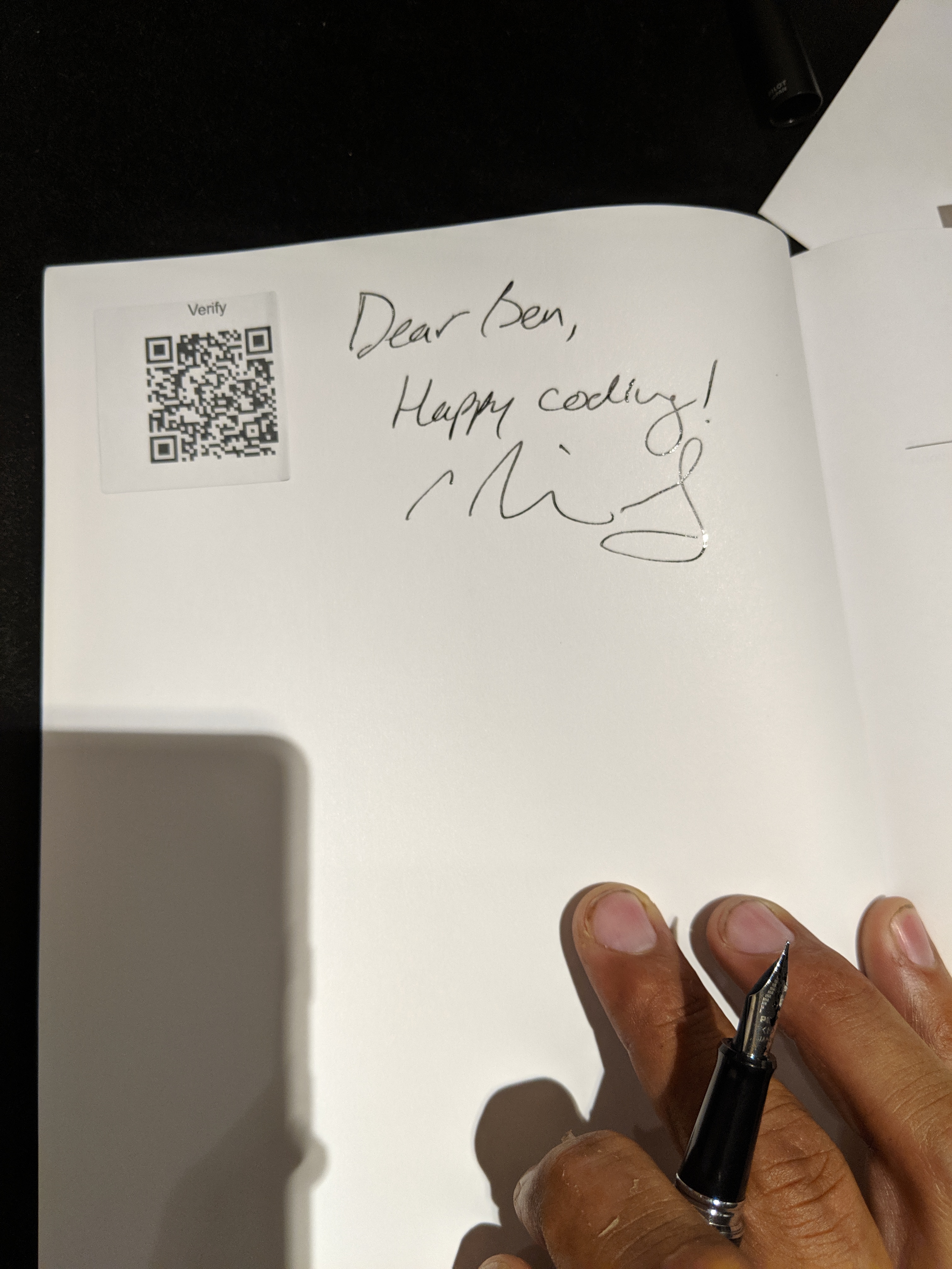 Signed autograph 92357168dcf98766