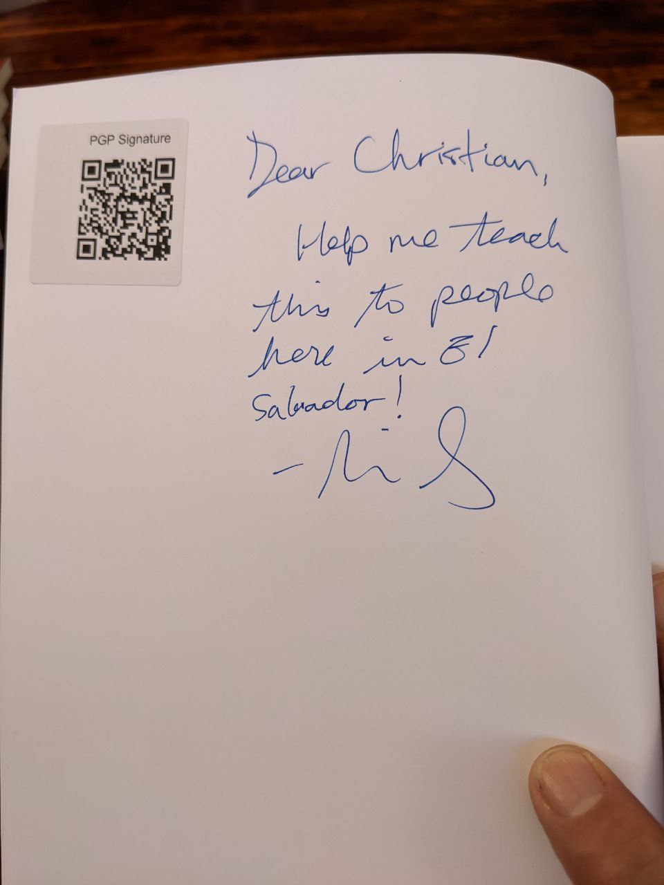 Signed autograph 9538e8486010da8d