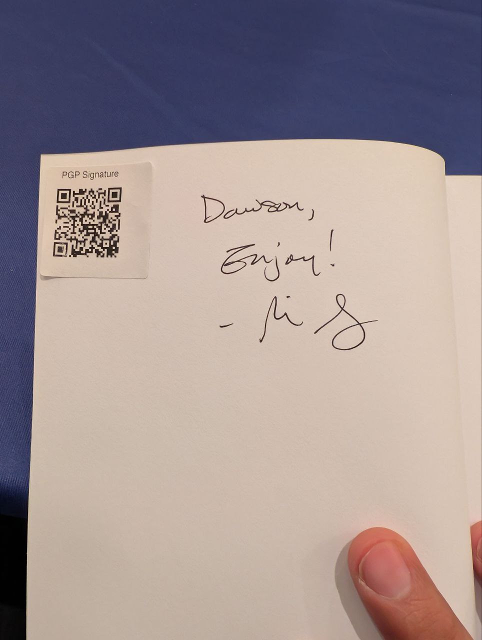 Signed autograph 955180aa9817692e