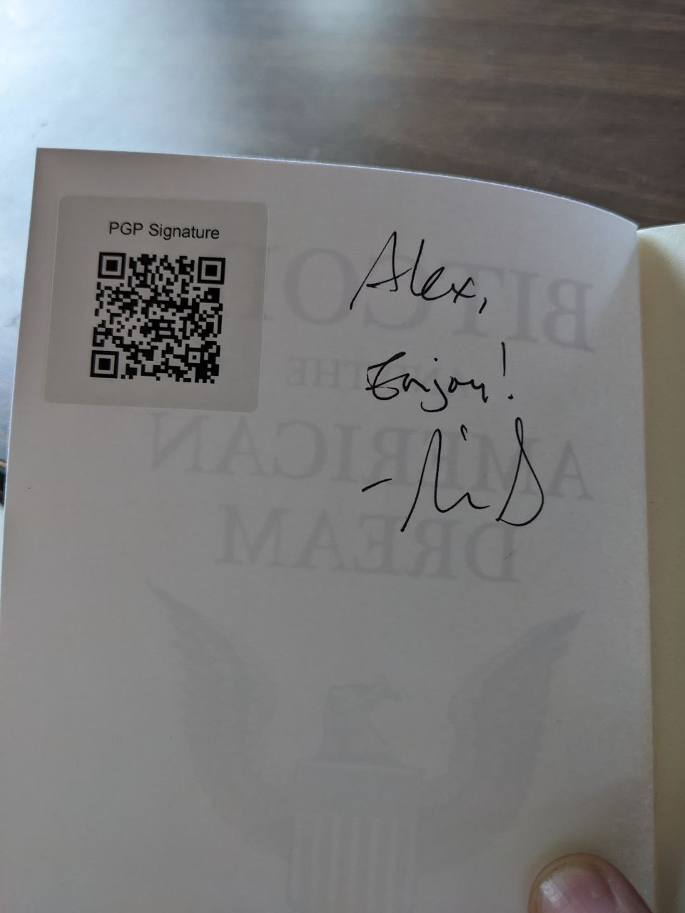 Signed autograph 97a996c1755b0c69