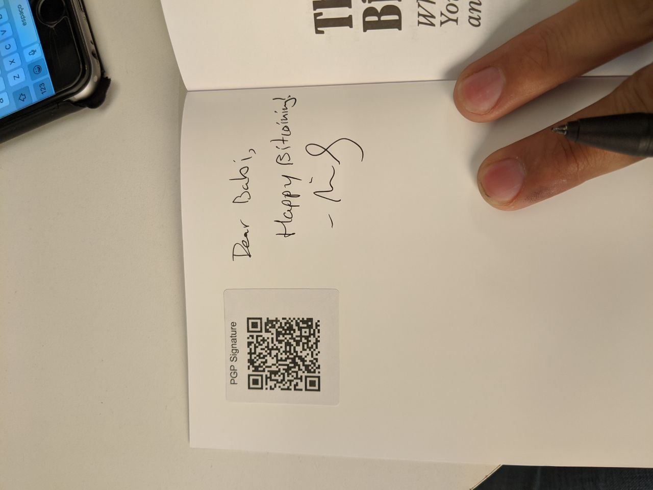 Signed autograph 97b8d60341fe2932