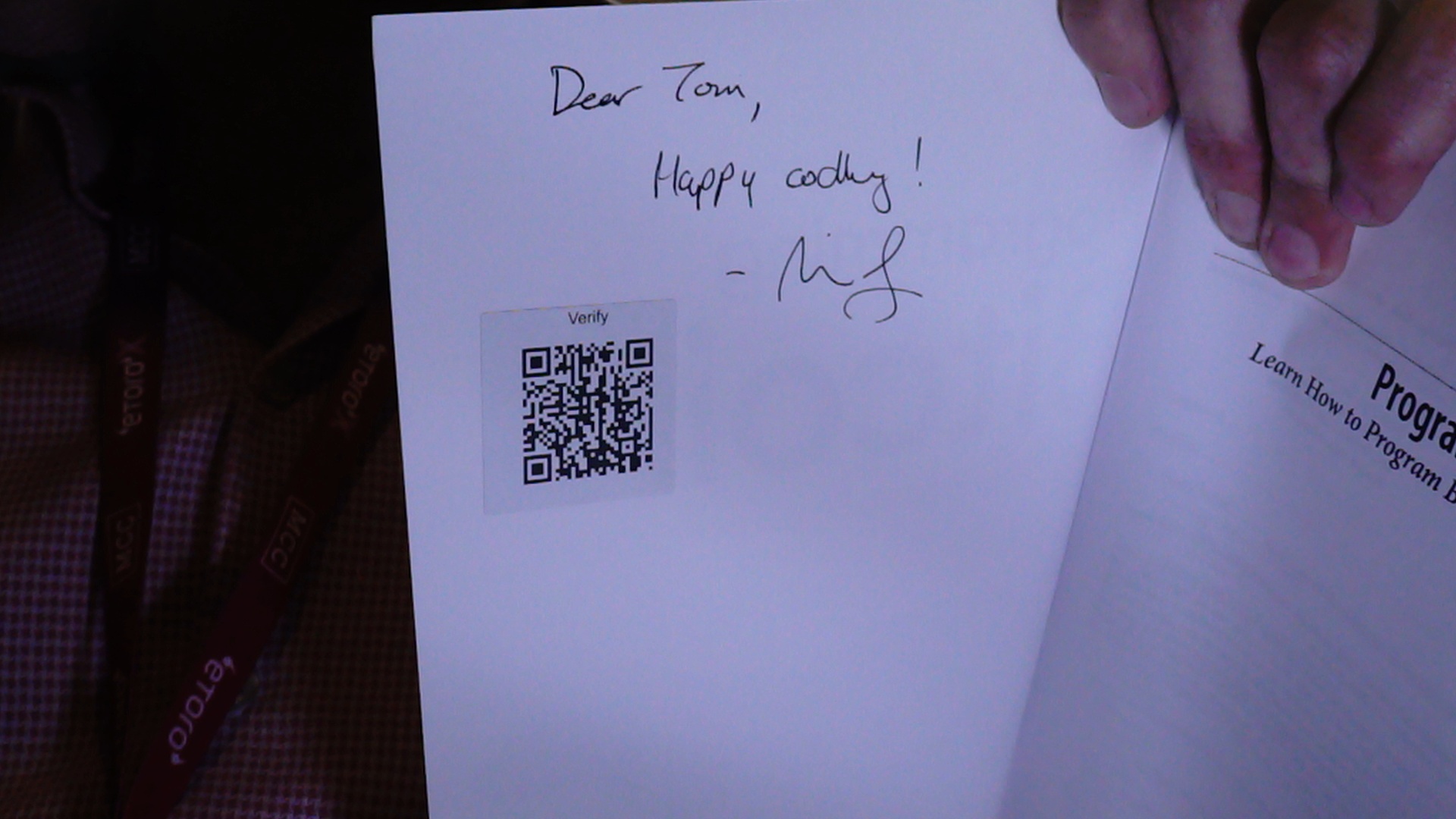 Signed autograph 996cf407f9dc2d57