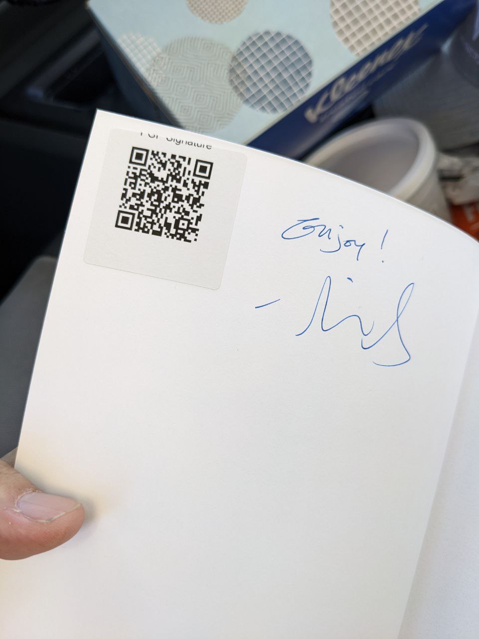 Signed autograph 9b2af3334d8be29f