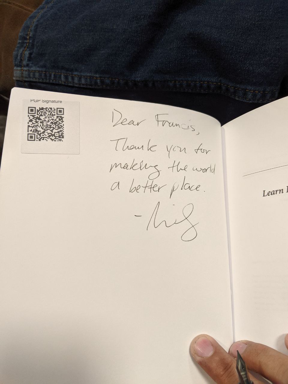 Signed autograph 9e15bc0cc5a1478a