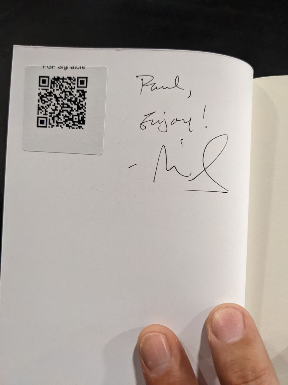 Signed autograph a0a73c4e9559e2c8