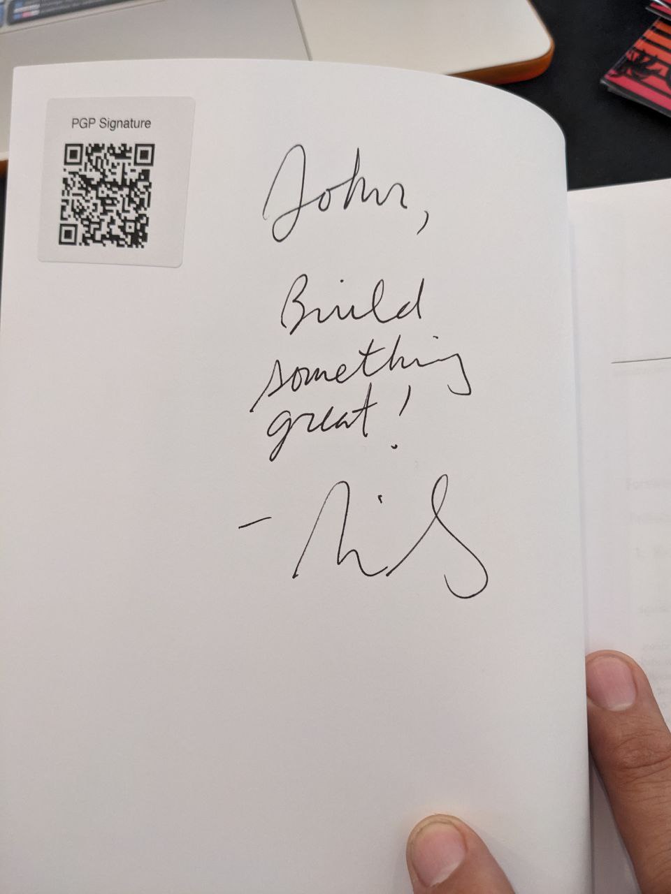 Signed autograph a16a5557474bbbb5