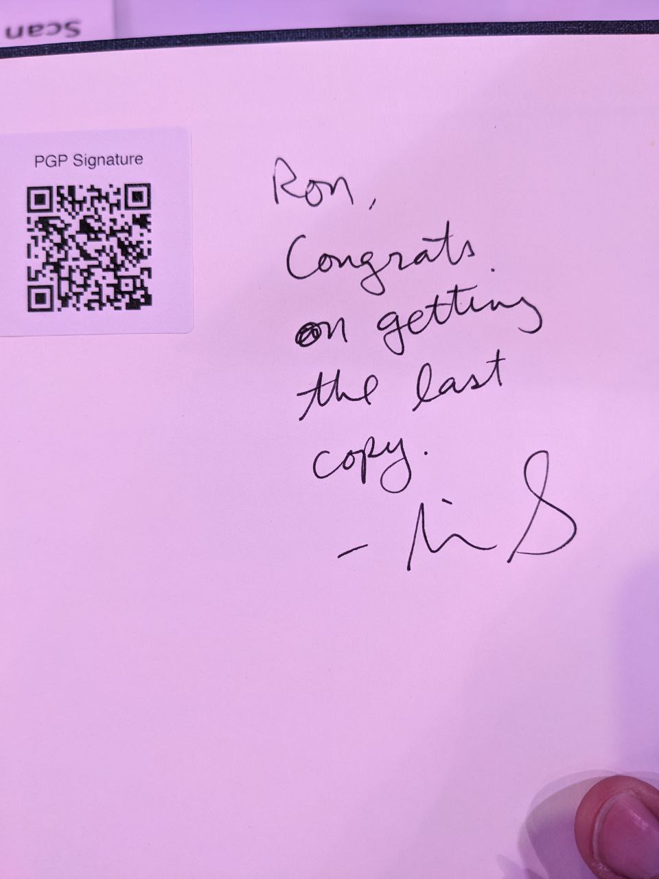 Signed autograph a17d8d9b5118dfc7