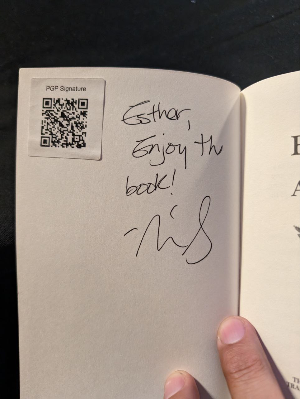 Signed autograph a1ea91d13702c9b7