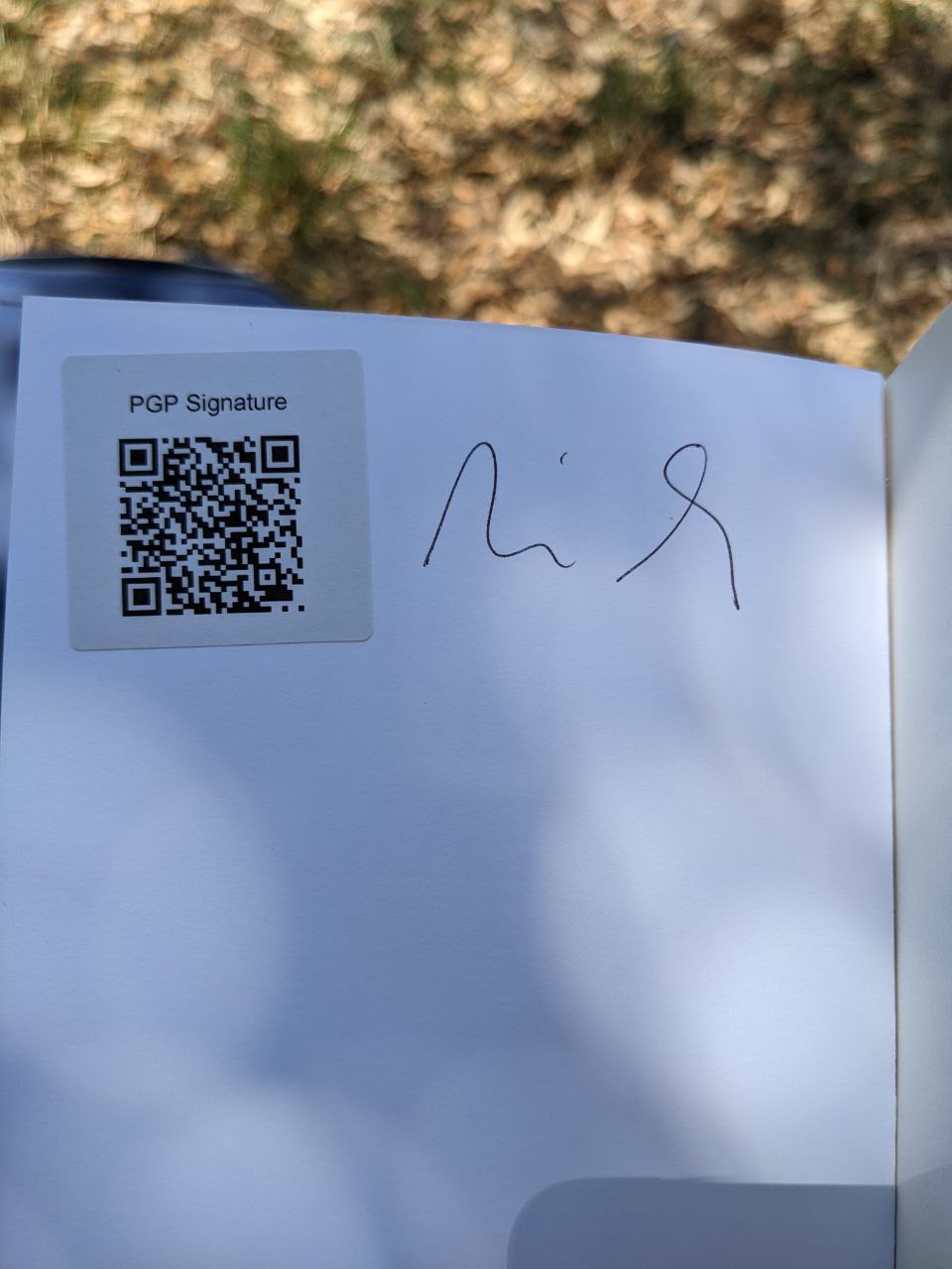 Signed autograph a20ea265a1417e3f