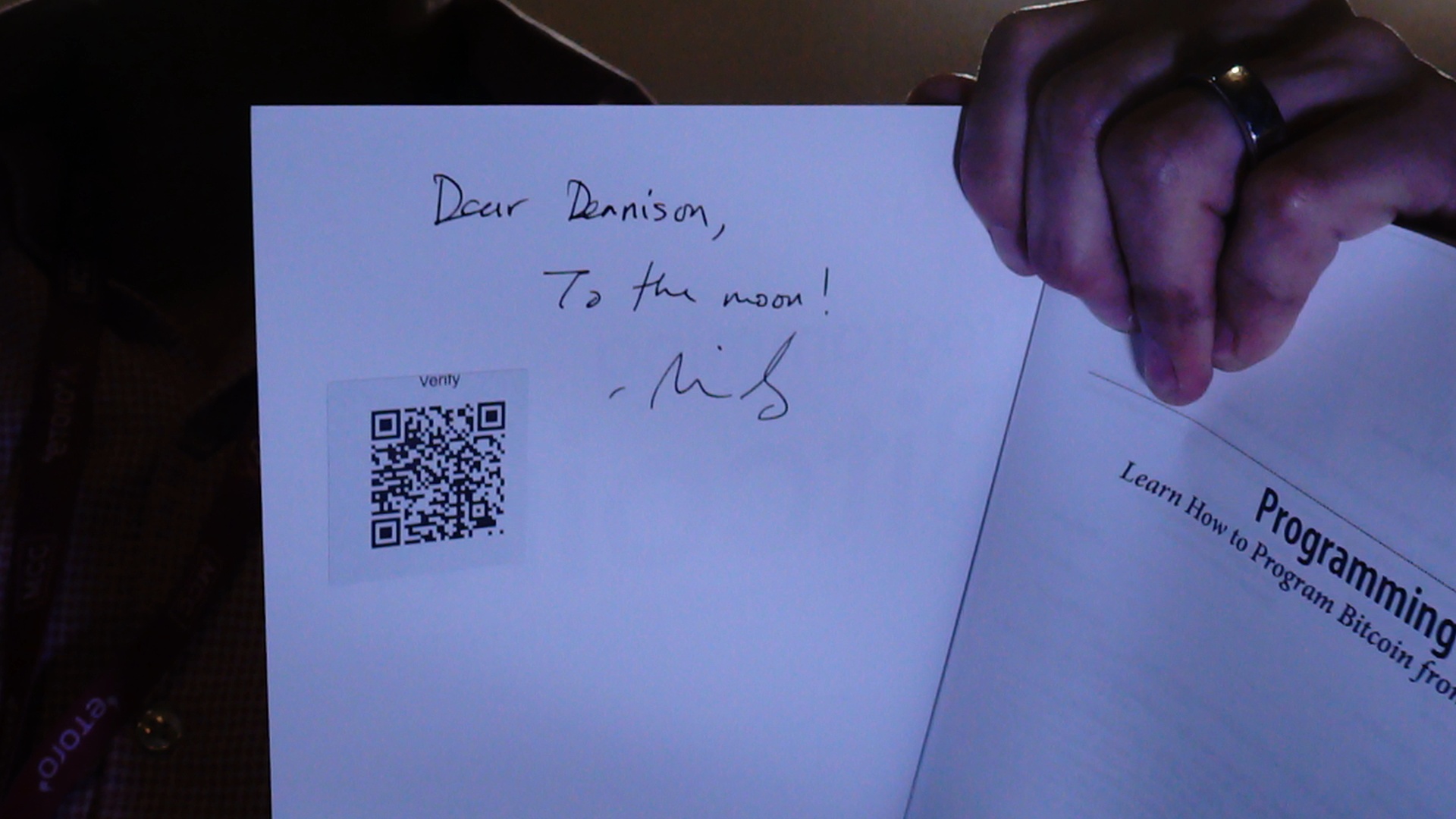 Signed autograph a3c5606b08409aad