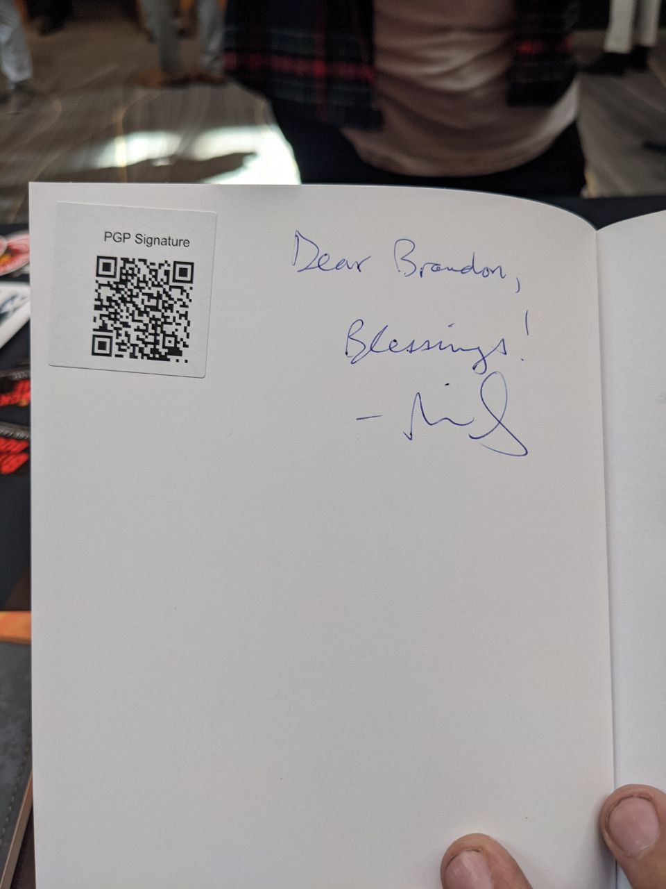 Signed autograph a44dd47df8316b0c