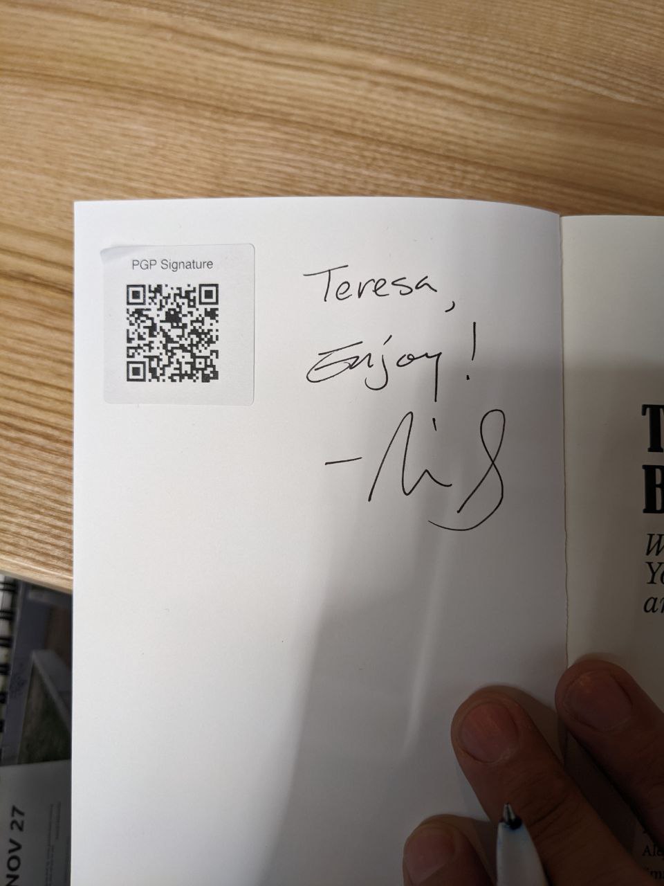 Signed autograph a491bb81d1081498