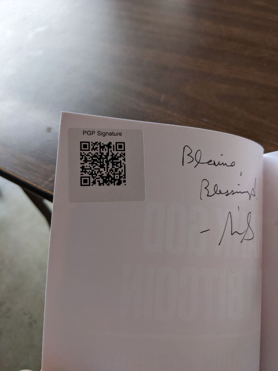 Signed autograph a49e7a7b695e6581