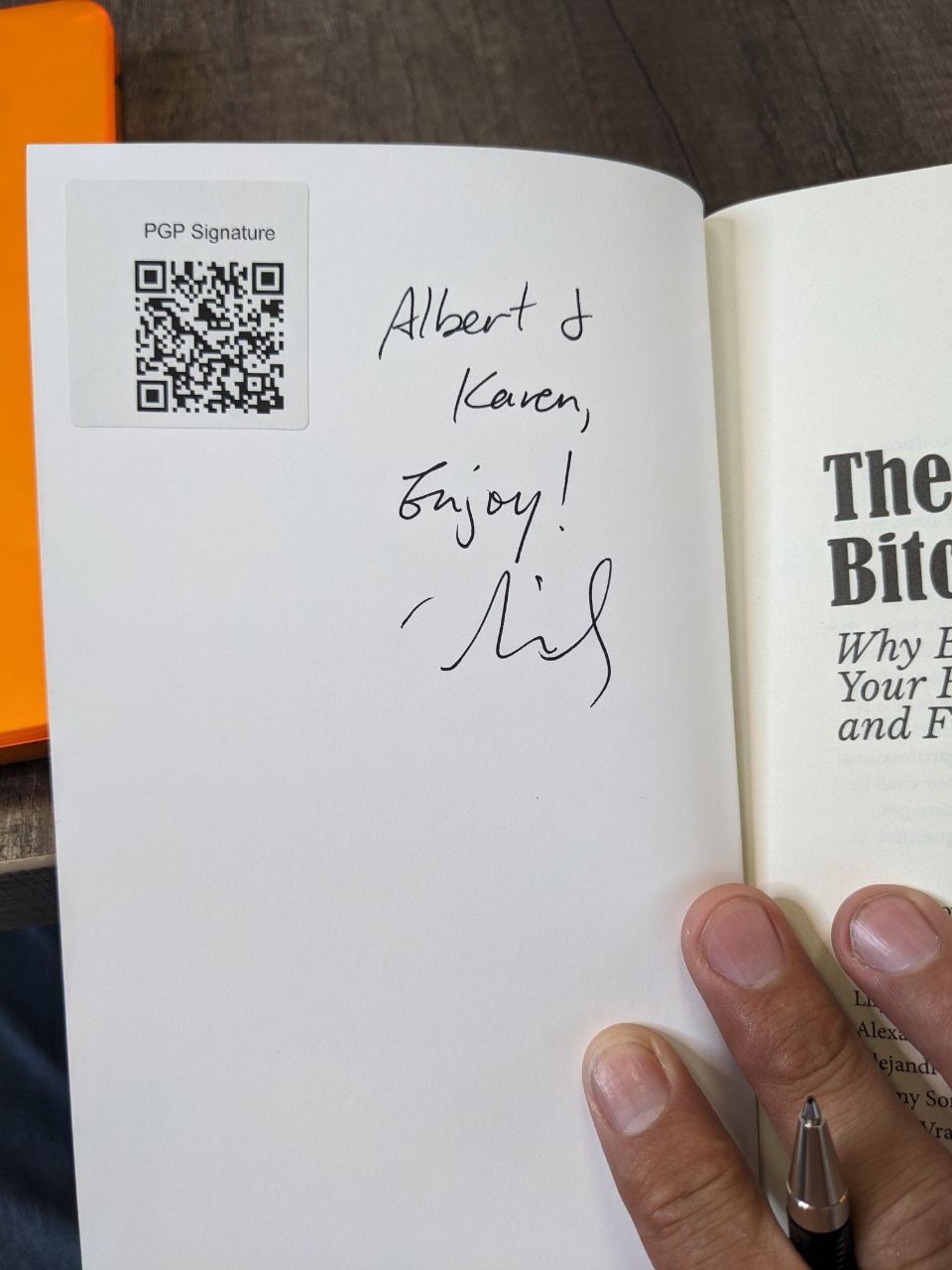 Signed autograph a4a9c7c2d31f5e27