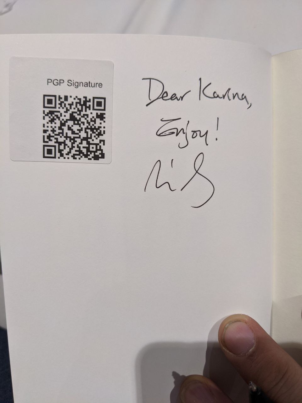 Signed autograph a6416448ba3df117