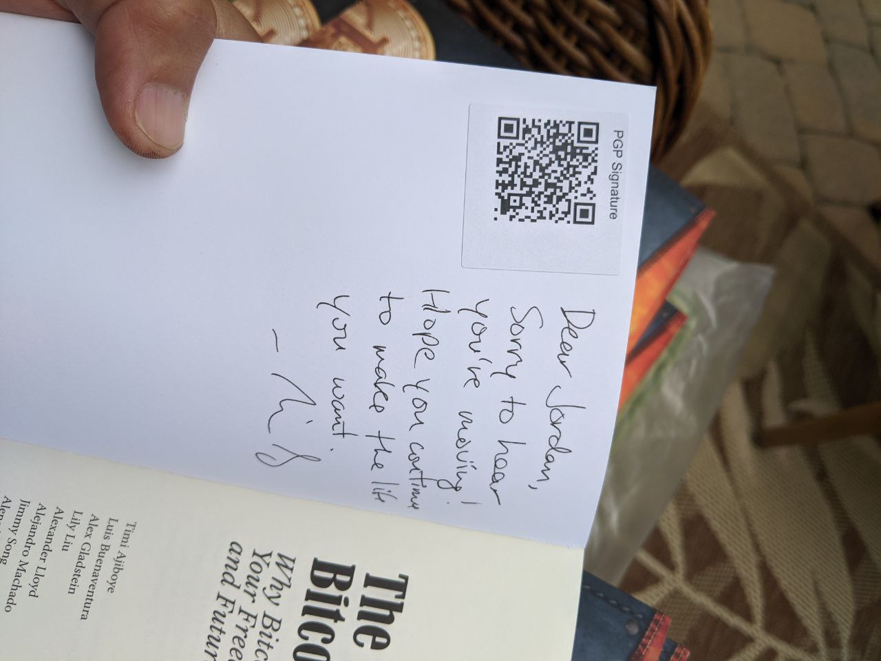 Signed autograph a6777cdf749de0a4