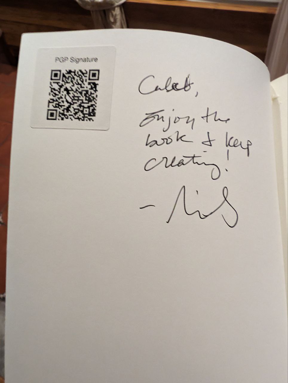 Signed autograph a753119a3464390e