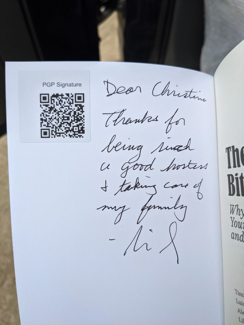 Signed autograph a7f4eb0a01b3f077