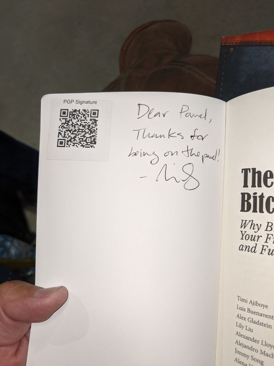 Signed autograph a9c7dd4c714f5ada