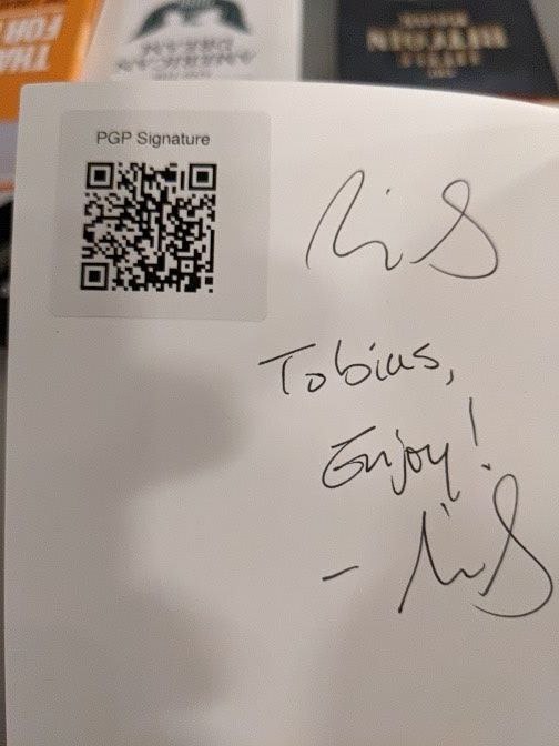 Signed autograph aa9b490e07453689