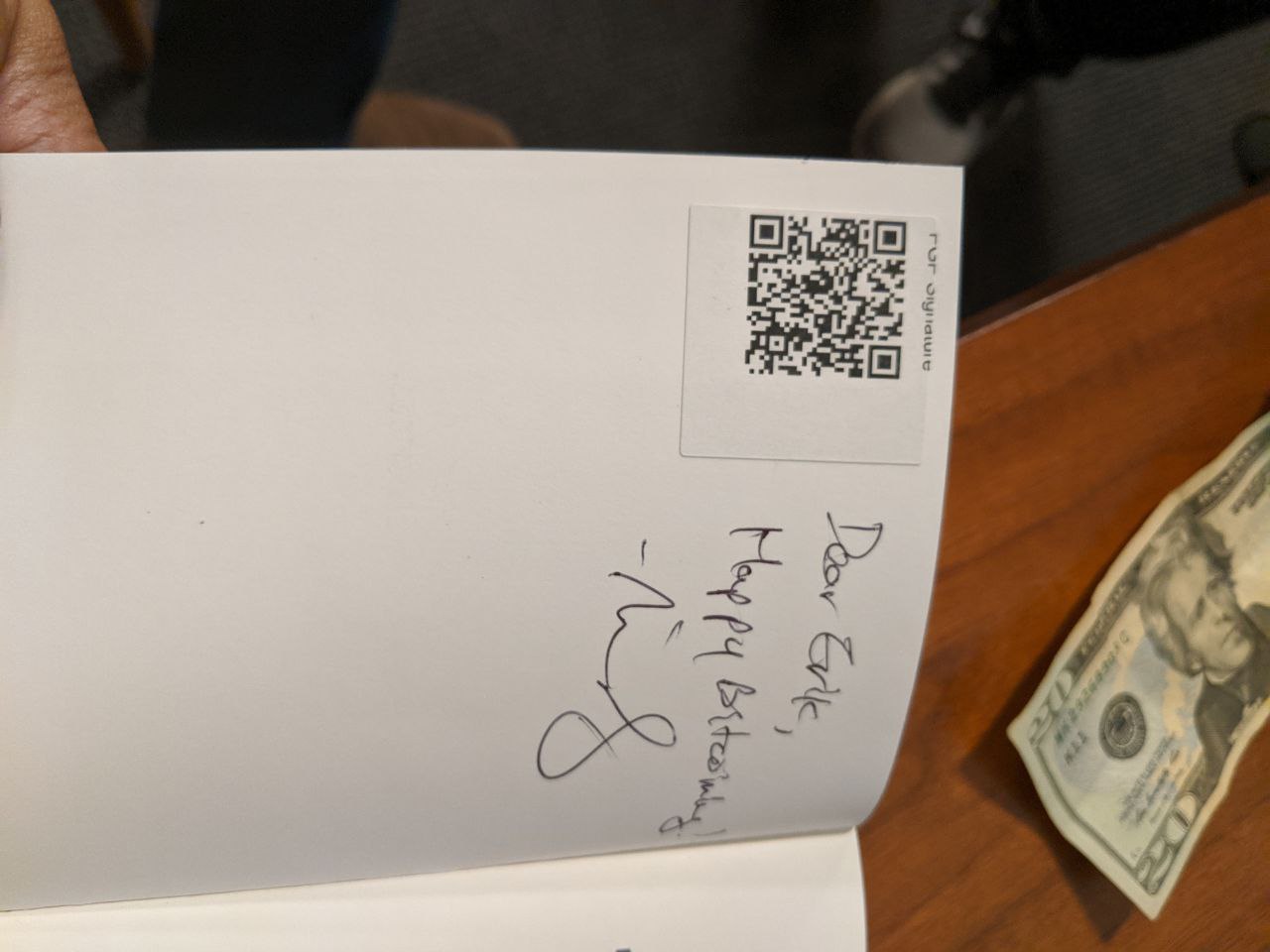 Signed autograph ac177dff4a96f0b2