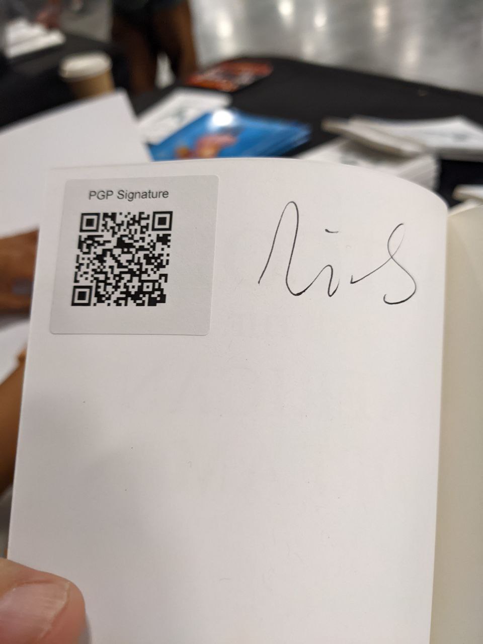 Signed autograph ac8e962a05ed0bdf