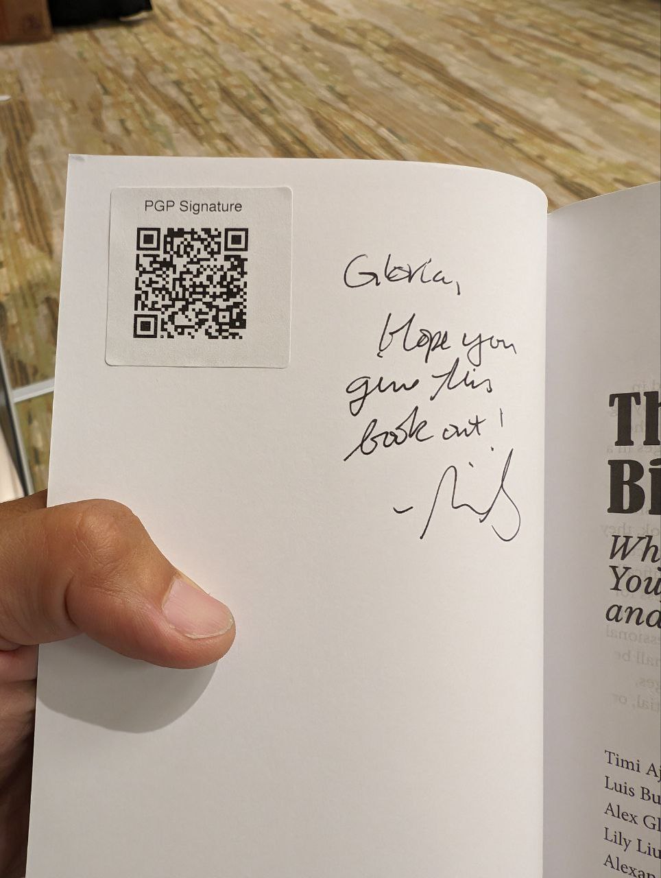 Signed autograph acfceb1bbb098163