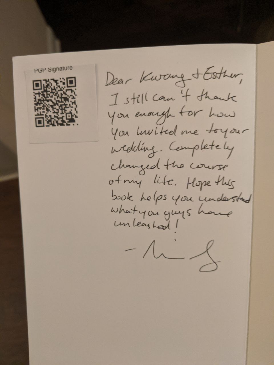 Signed autograph ad01e18d116820cd