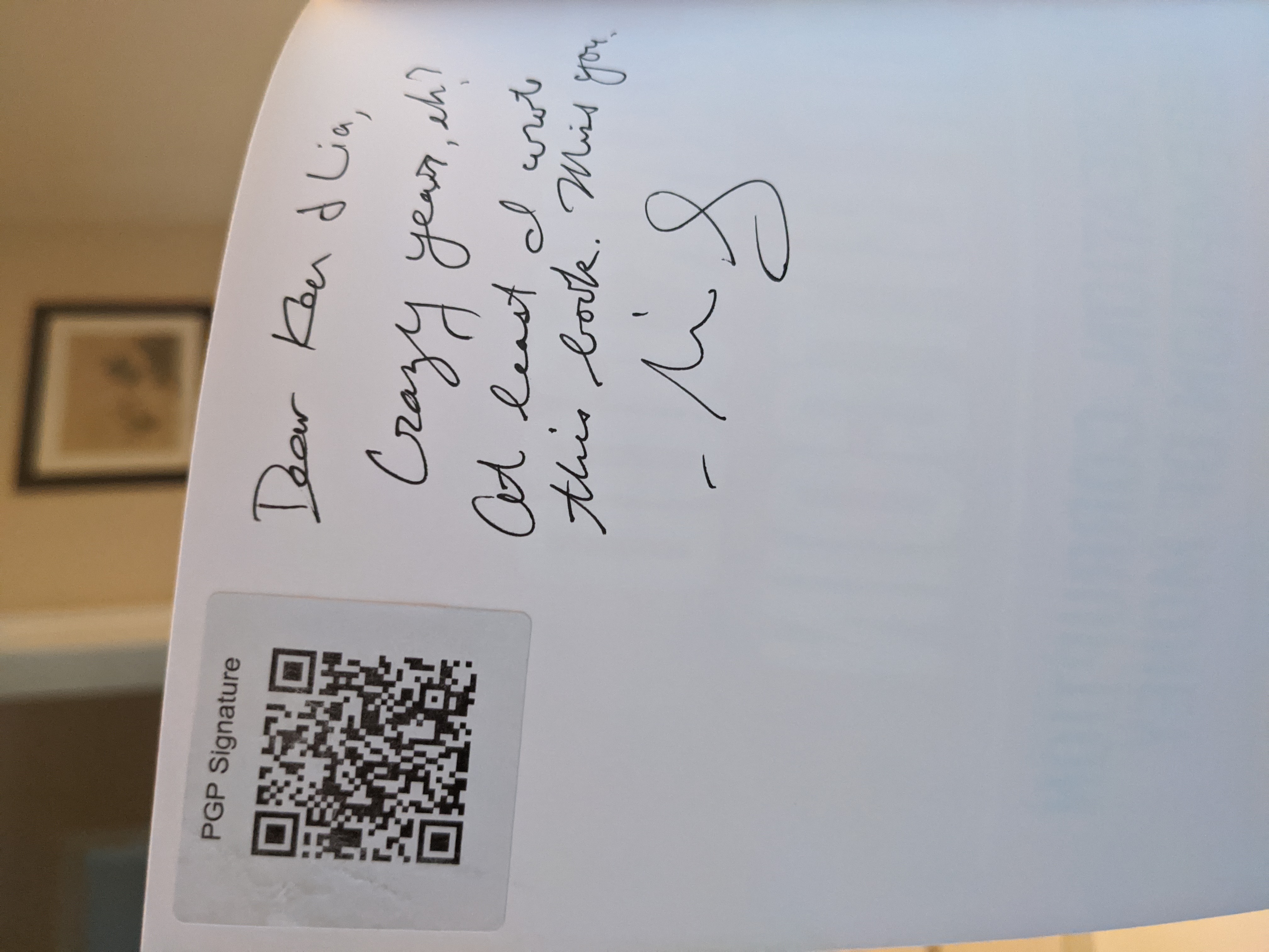 Signed autograph ad77b43d95e9c5d0