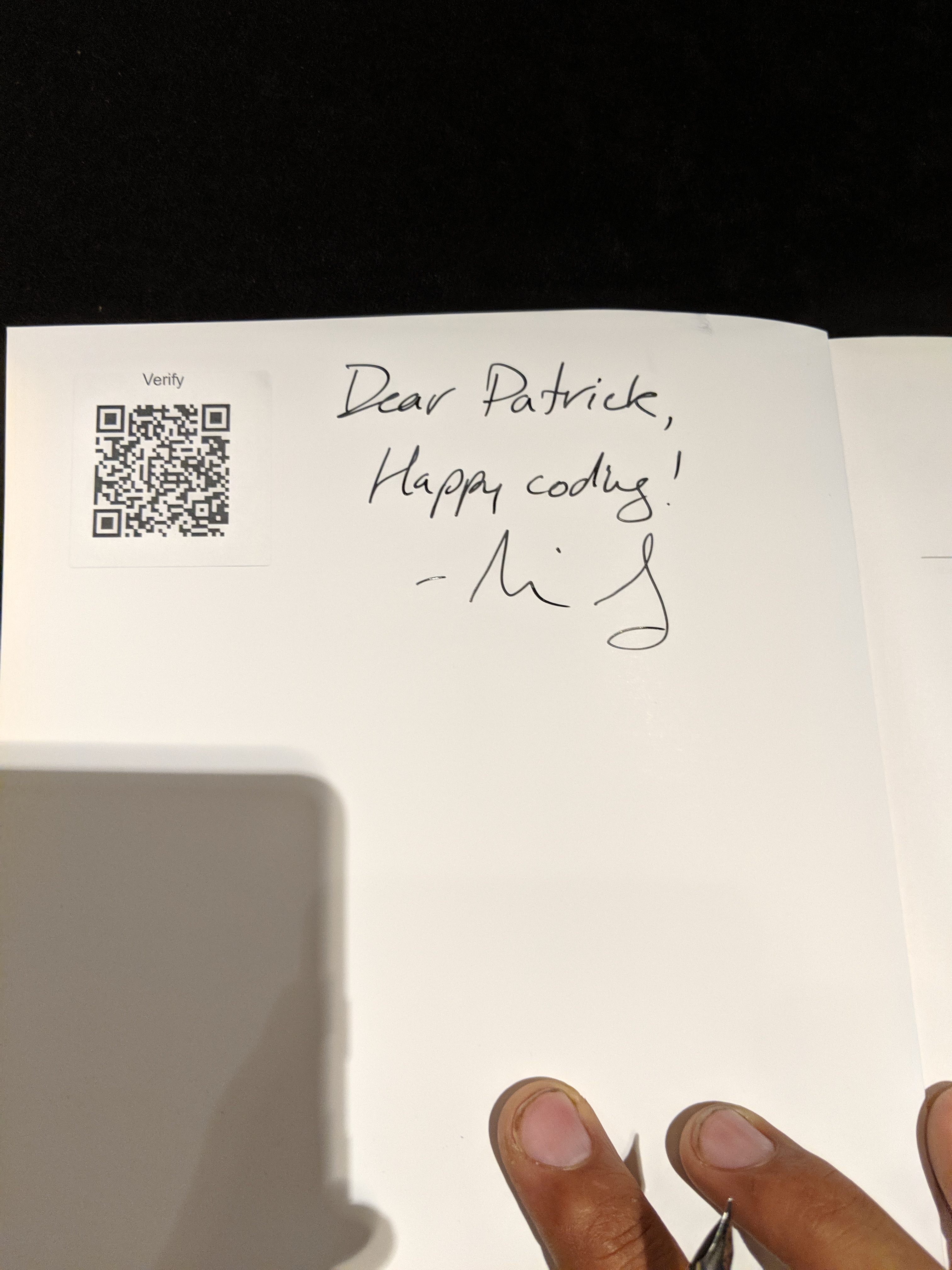 Signed autograph adc5335c76042e72