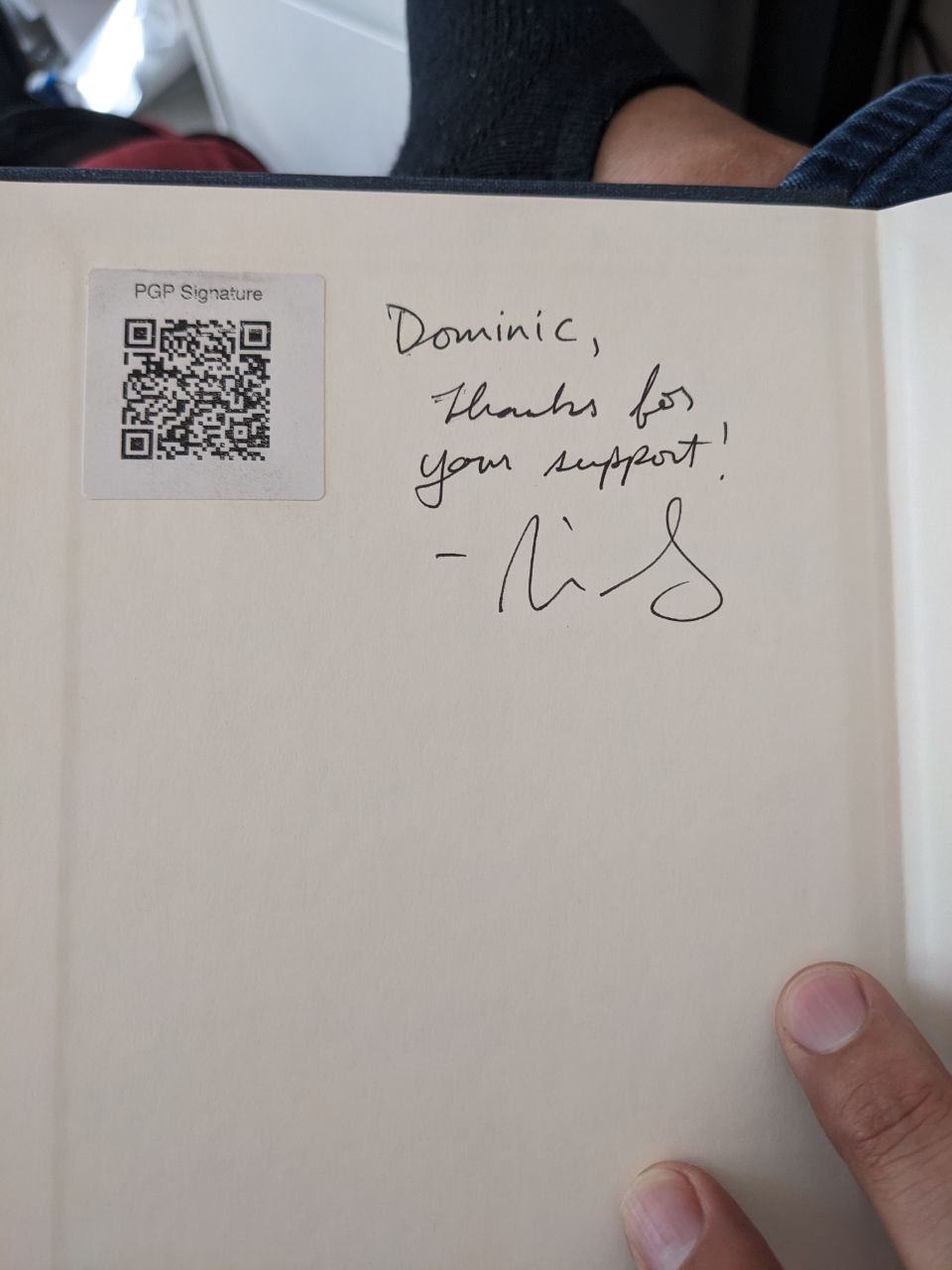 Signed autograph ae81589f1b4b3fc7