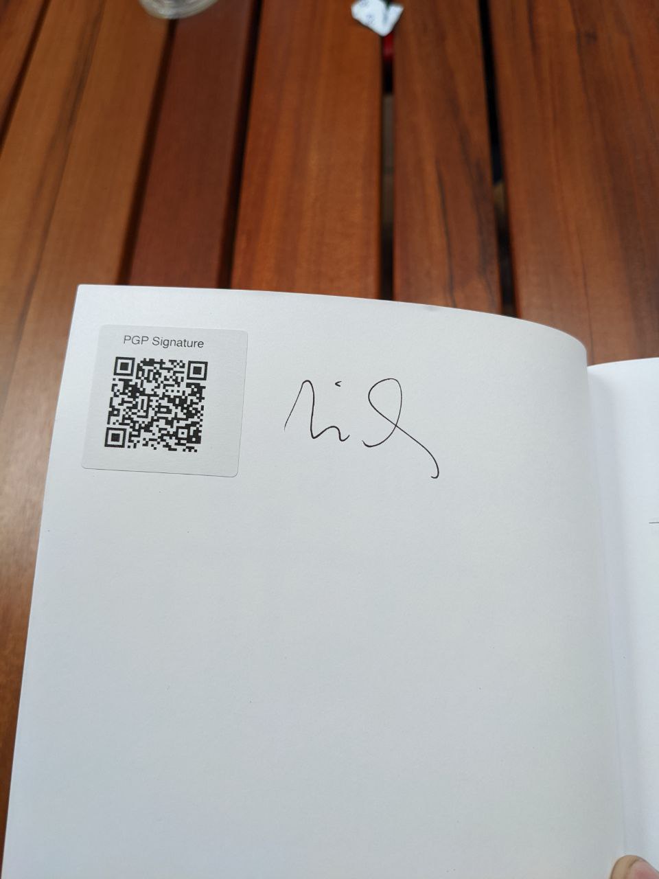 Signed autograph af0d896289deeb71