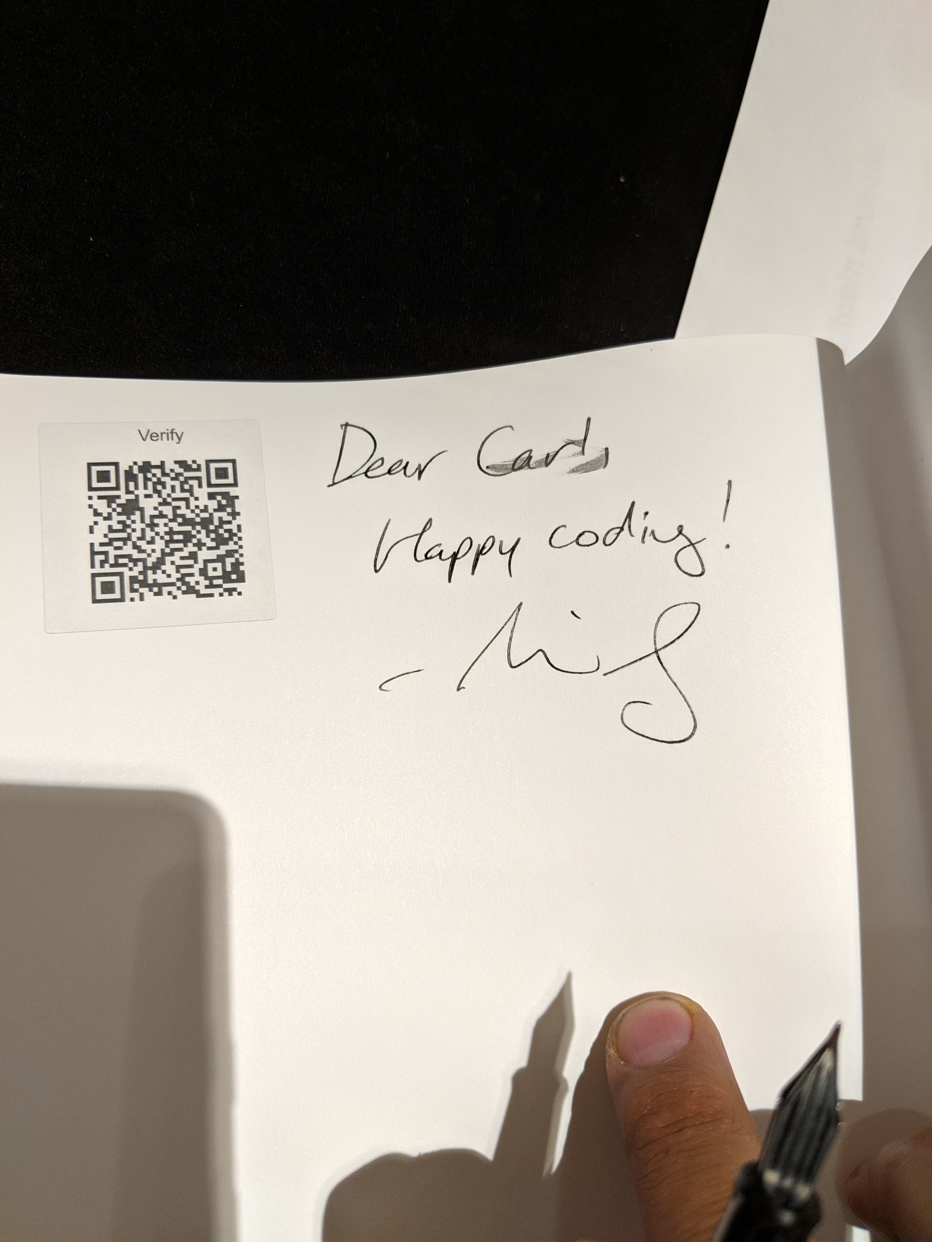 Signed autograph af1ebd50db7f7e4f