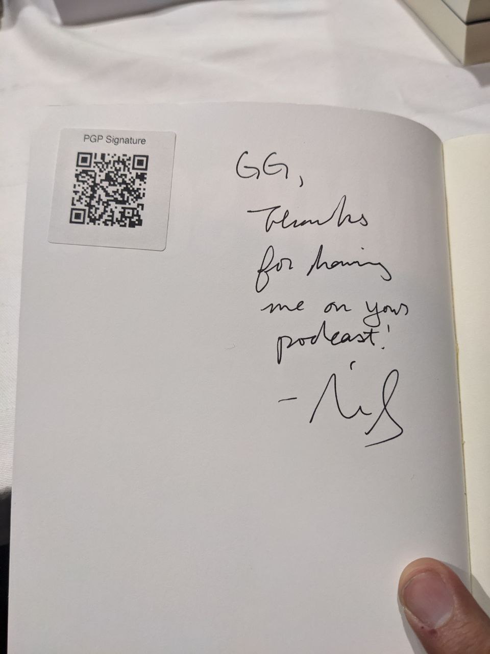 Signed autograph af8f21181c1840e3