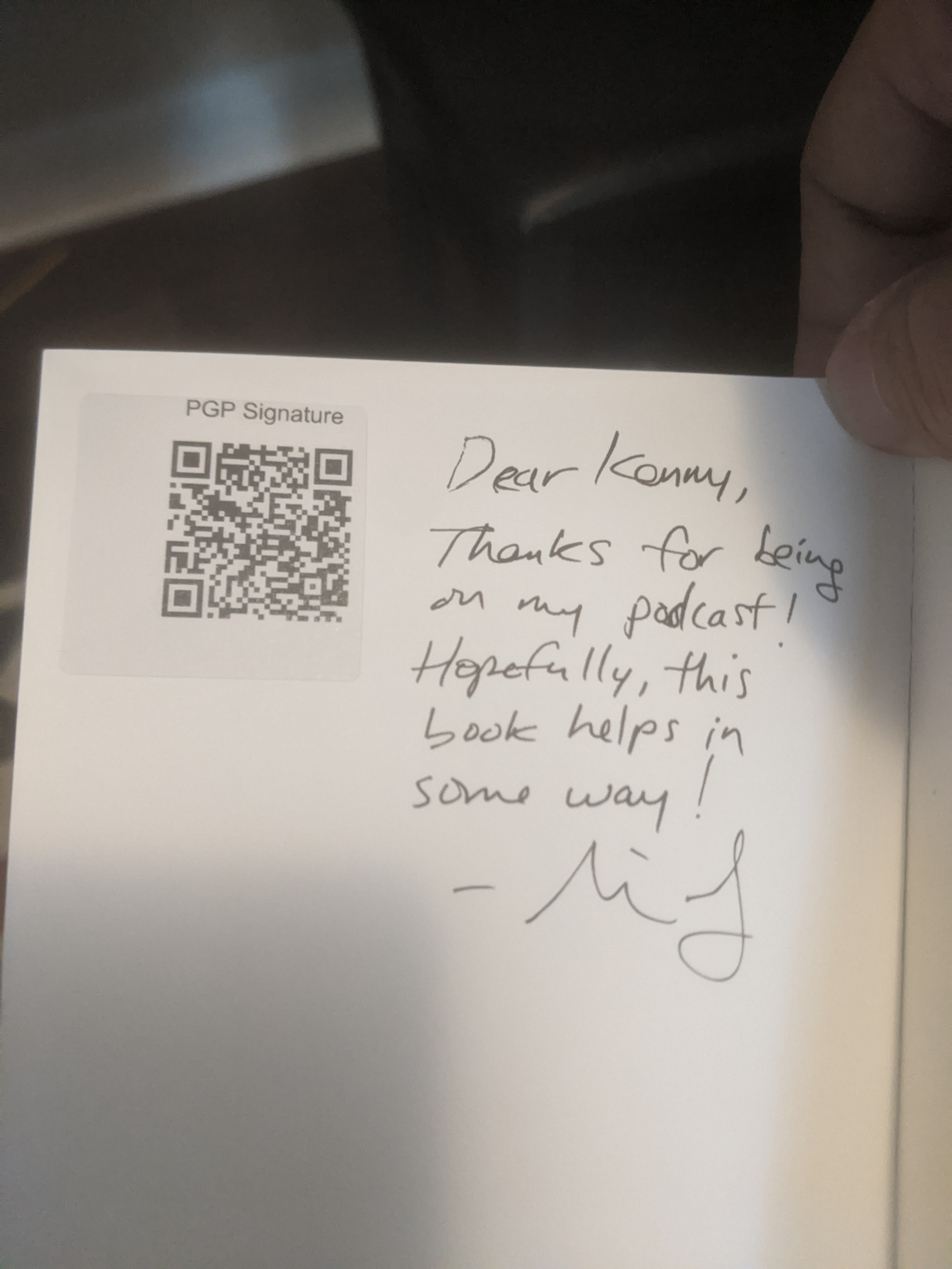 Signed autograph b0a6abcce76e6c30