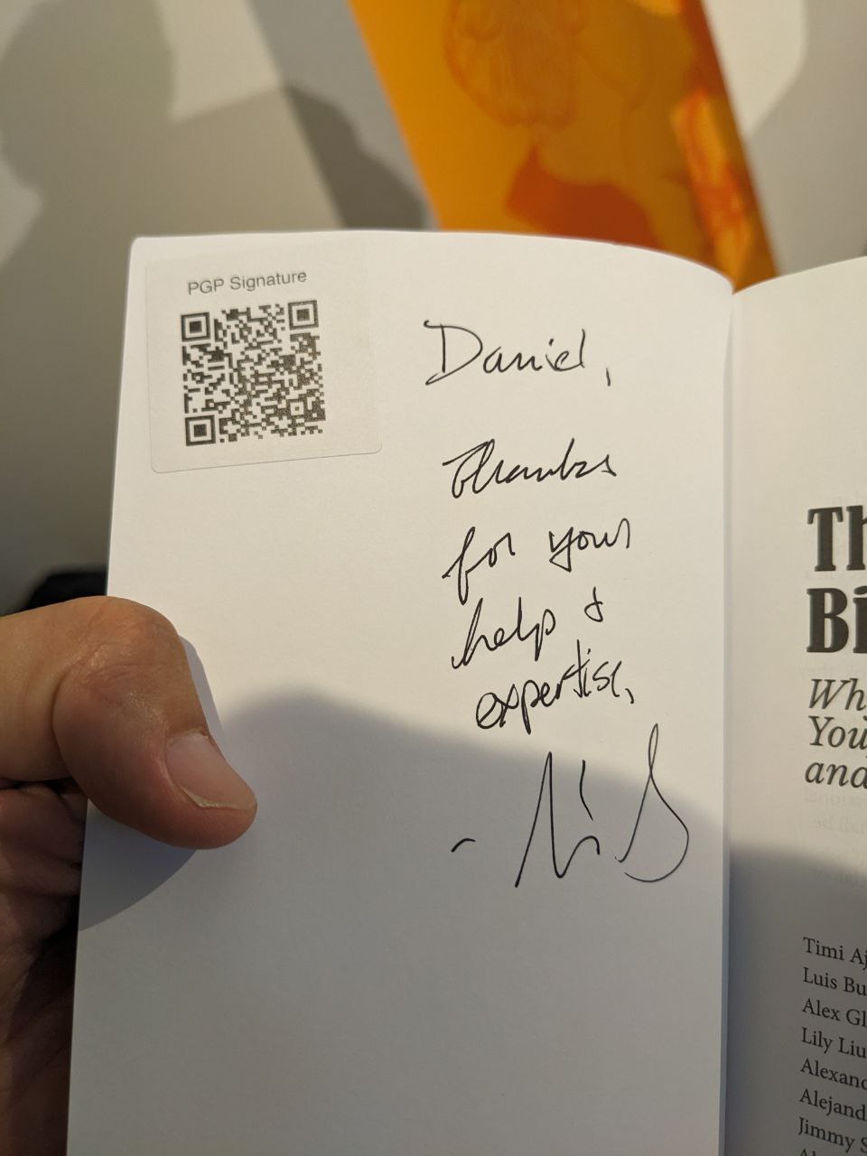 Signed autograph b1e6252cc5df4353